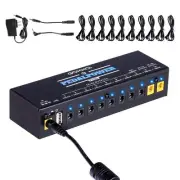GOKKO AUDIO Power Supply for Effector Pedal Electric Guitar Power Supply 10 Inde