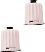 2 Pcs Fumigator Body Care Supplies Home Can Heat Tank Cone Mini Pot Stick Can Cone Burner Holder Can Stainless Steel