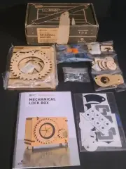 iwi Co Eureka Crate Mechanical Box Lock Age 14+ #f1610-elok STEM Engineering