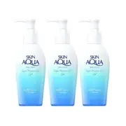Rohto Mentholatum - Skin Aqua Sunscreen Super Moisture Gel Pump SPF50+ PA++++ - 140g - White (3ea) Set
