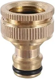 1/2" 3/4" 1" Threaded Brass Faucet Quick Connector 16mm Washing Machine Nipple Joint Car Wash Water Gun Fittings Tap Adapter 1Pc,3I4 to 1 F,Thread