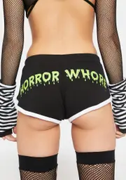 [Too Fast] Horror Whore Dolphin Booty Shorts