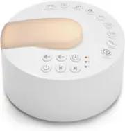 Sound Machine with 15 Soothing and Night Light, White Noise Machine for Adult...