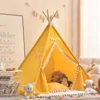 在飛比找蝦皮購物優惠-兒童印地安室內帳篷 遊戲小帳棚 小房子遮陽小帳棚