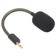 Replacement Boom Microphone for Gaming Headsets 35mm Jack Noise Cancelling Mic