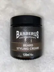 Barberus Men’s Apothecary BEARD STYLING CREAM Hydrating Conditioning 120 ml 4 Oz