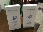 LOT OF 2 CRABTREE EVELYN LAVENDER HAND THERAPY 3.5 OZ NEW IN BOXES FREE SHIP!