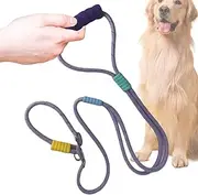 Long Dog Lead, Dog Beading - Anti-Pull Lead - Dog Lead Waterproof Puppy Training Supplies Lightweight Pet Accessories for Night Walking