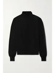 [The Row] The Row - Lambeth Cashmere Turtleneck Sweater - Black - large large Black