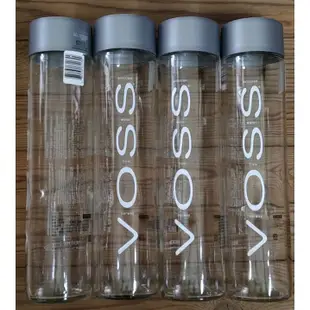(只售800ml玻璃空瓶) VOSS芙絲天然礦泉水800ml玻璃空瓶 VOSS STILL ARTESIAN WATER