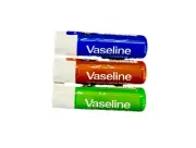 3PC VASELINE LIP BALM THERAPY ALOE VERA COCCO BUTTER & ORIGINAL CHAPSTICK