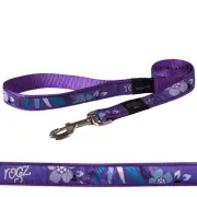 Rogz Fancy Dress Lead - Purple Forest MED