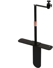 Bed Sofa Projector Stand, 24 to 40CM Adjustable Angle Bedside Projector Bracket Sofa Projector Mount Base 1 4in Thread Supports 360 Degree Rotation and 90 Degree Tilting (Black)