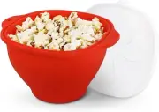 Silicone Popcorn Popper Microwave Food Grade Collapsible Buckets Reusable Mixing
