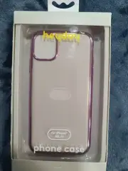 Heyday Apple iPhone 11/XR Clear Case with Bumper Frame Rose Gold