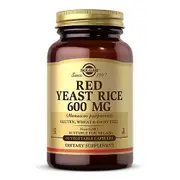 Solgar Red Yeast Rice,600 mg ,60 Veg Caps (Pack of 1)