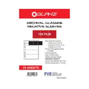 Glanz Archival Glassine Negative Sleeves 120 - 25 Pack