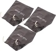 Baluue 3pcs Canvas Hair Dryer Bag Curling Tool Holder Bag Curling Tool Travel Bag Hair Dryer Container Safe Storage Pouch Safe Storage for Hair Tools Straightener Travel Pouch Cloth