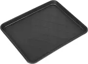 Veemoon Waterproof Shoe Tray Boots Shoes Stuff Storage Tray Flower Pot Mat Potted Pad Plate Plastic Black