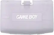 for Game Boy Advance GBA Replace The Battery Cover Back Door Lid of The Back Cover (Clear Purple)
