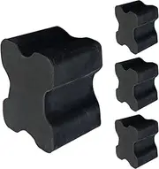 Rubber Coil Spacers | Rubber Coil Spring Booster Kit | Coil Spring Lift Spacers Front Coil Spring Booster Kit for Most Trucks SUVs
