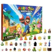 Mario Bros Advent Calendar 24-Day Countdown Minifigure Toy Set Christmas Gift