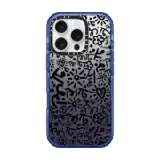 iPhone 16 Pro Impact Case MagSafe Compatible GRAFFITI WHITE BY ROMERO BRITTO