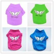 The Angel Pet Puppy Small Dog Cat Pet Clothes Vest T Shirt Apparel Clothes Ⓐ