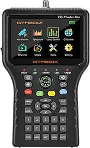 V8 Finder Max Satellite Signal Finder DVB-S/S2/S2X H.264/H.265 Satellite Meter DVB-S/S2/S2X H.265 ACM