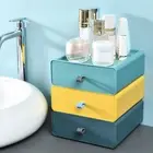 Storage Box Pull-out Design Store File Moisture Proof Desk Cabinet Jewelry Box