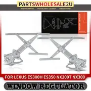 2pcs Front or Rear Power Window Regulator for Lexus NX200t NX300 NX300h ES300h (for: Lexus)