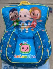 Cocomelon Square Beanbag Chair Blue, 18" inches for Toddler Brand New