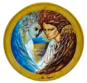 Villeroy & Boch Die Engel Die Weihnachtsgeschte Ernst Bruzek plate NEW 148