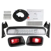 Golf Cart LED Light Bar Kit With LED Taillights For 1996-2013 E-Z-GO TXT