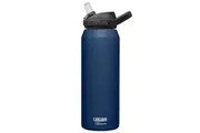eddy+ Stainless Steel Vacuum Insulated Water Bottle Filtered by LifeStraw (Navy) - 1L