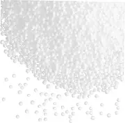 LIFKOME 1 Bean Bag Refill Bean Bag Stuffing Bean Bag Filler Stuffing for Stuffed Animals Bean Bag Filling Dog Bed Couch Cushion Filling Filling Particles Foam White Sofa