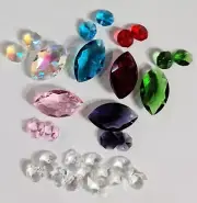30pc crystal suncatcher pendant set pp1-suncatchers jewellery craft supply