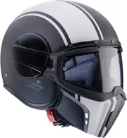 Caberg Ghost Legend Helmet, black-white, Size XS for Men Black White