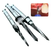 3Pcs Dental Cross Cutter Drill Implant Pioneer Bone Side Cut Blade Fit Lindemann