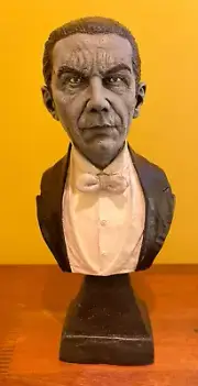 BELA LUGOSI Dracula BUST Statue Figure Sculpture Horror doll vampire movie count