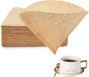 V60 Cone Coffee Filters, Set of 100, Disposable Paper Coffee Filters, Natural Paper Filters for