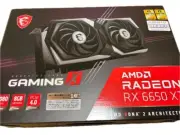 MSI Radeon RX 6650 XT GAMING X 8GB GDDR6 Graphics Card