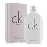 在飛比找蝦皮購物優惠-Calvin Klein CK ONE中性淡香水(100ml