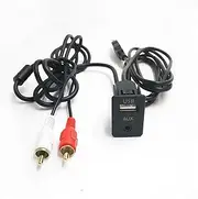 Fit for Pioneer for Alpine for Sony 150CM Car Stereo 2RCA USB Interface Extend Panel 2RCA to 3.5mm Jack USB Cable Adapter Car