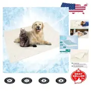 Durable Cooling Pet Throw Blanket - Soft, Sandproof & Reversible for Pets 60x80