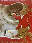Royal Doulton Bunnykins 5 Piece Dinner Set~ Peter Rabbit
