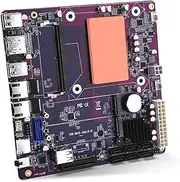 SJRC N150 NAS Motherboard Mini ITX, 6X SATA3.0, Dual i226-V 2.5GbE LAN NAS Motherboard DDR5 RAM, Dual M.2 NVMe, PCIe3.0 x4, TF Slot, Barebone NO RAM/SSD/OS, for Home Server/TrueNAS