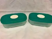 TUPPERWARE FREEZER MATE W/DATE DIAL SET 2 #4160