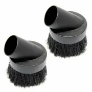 2 Nylon Bristle Dust Dusting Brush for Workshop Wet Dry Vacuum 1-1/4" Tool