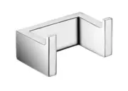 Spade Double Robe Hook Chrome